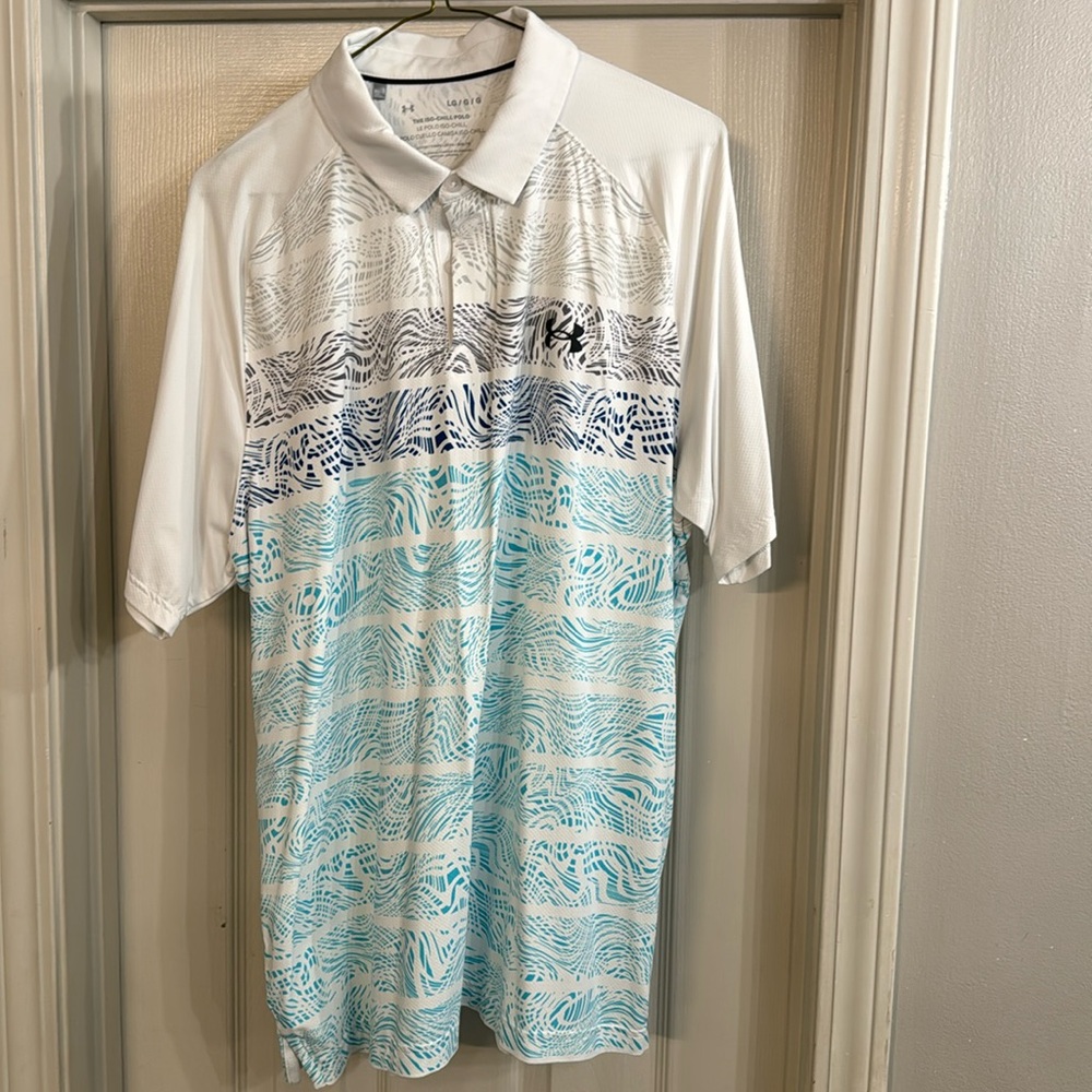 Under armor men’s polo size large
